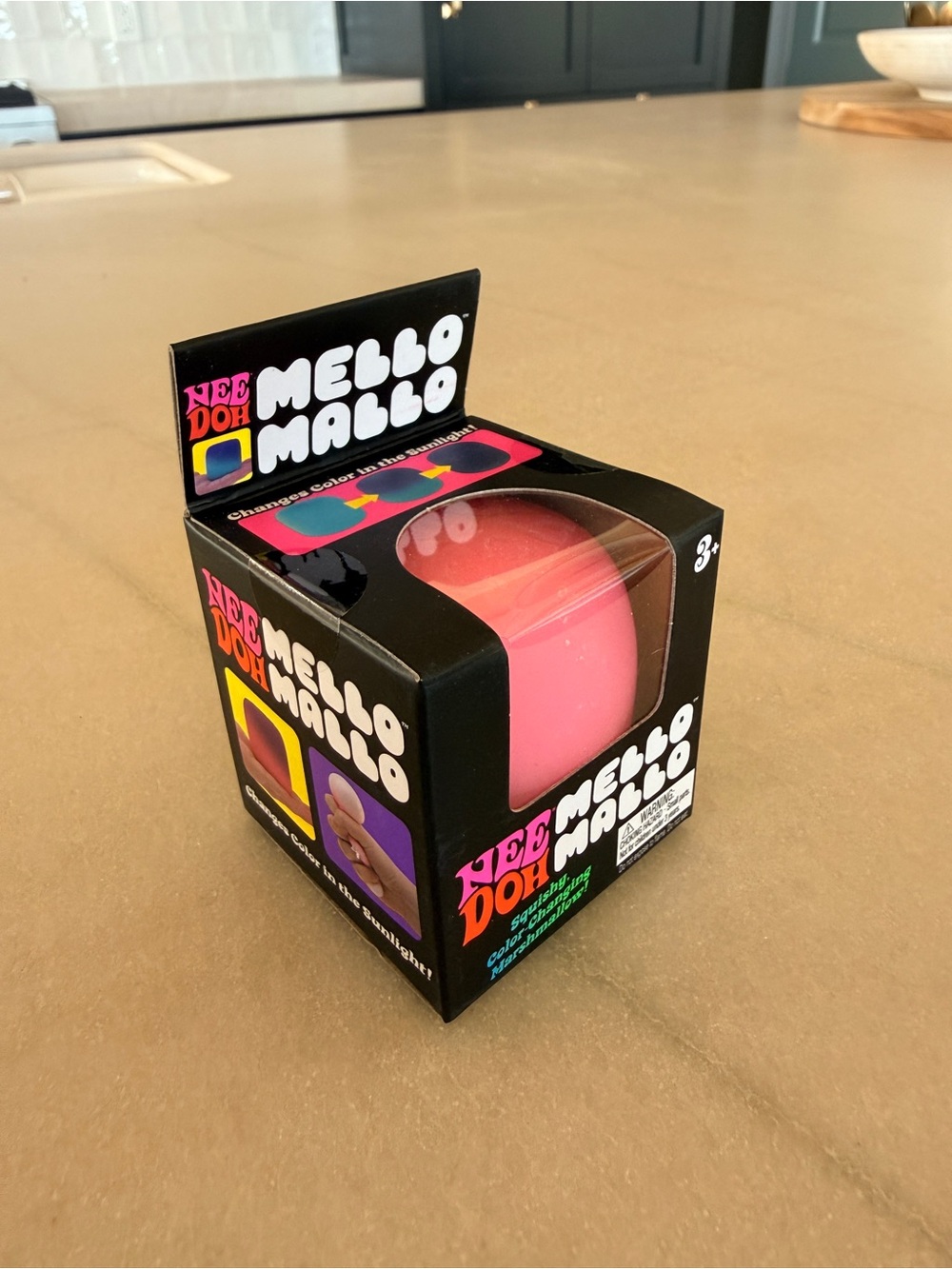 NWT NeeDoh Mello Mallo Pink Color Changing Squishy Sensory Fidget Toy Schylling - Picture 3 of 7